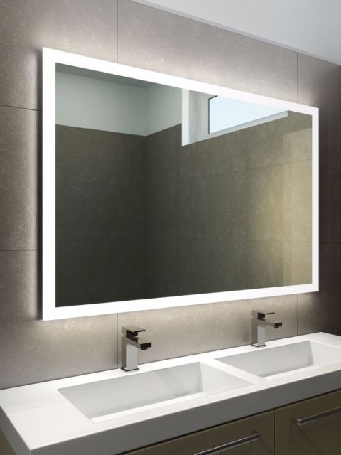 Espelho para banheiro com LED