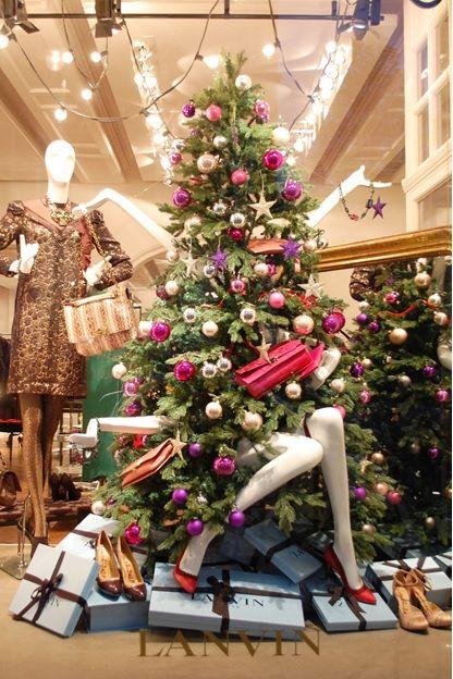decoração com árvore de natal