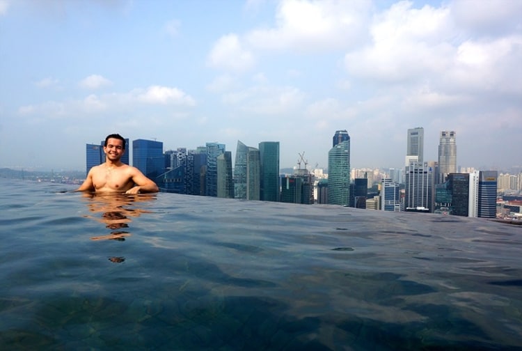 piscina em singapura