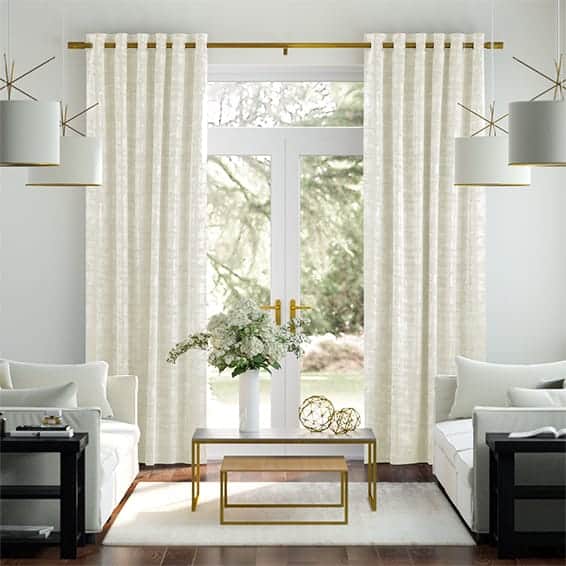 Modelos de cortina simples e barata para sala 31
