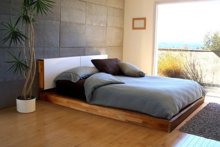 cama baixa de madeira tradicional 33