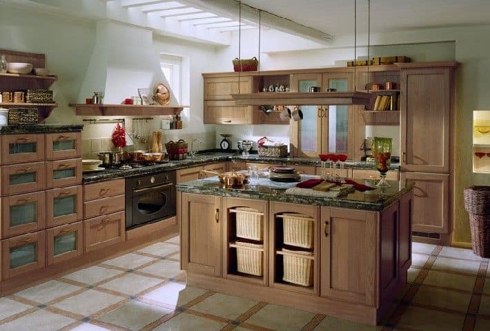 Belissima cozinha rustica com moveis planejados