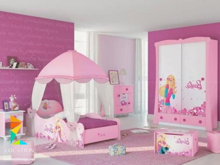 lindo modelo de quarto da Barbie