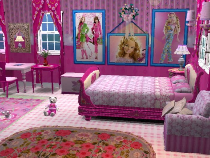 quarto da Barbie infantil
