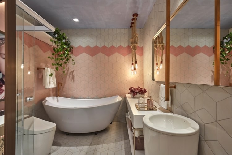 banheiro decorado em estilo spa