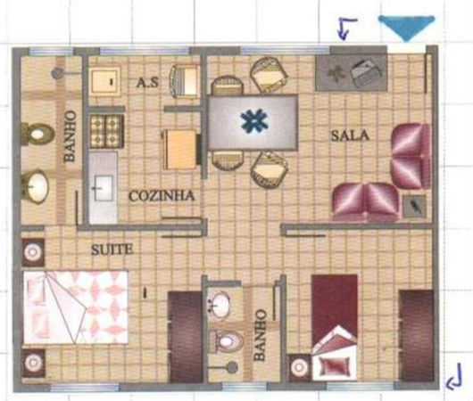 Plantas de casas pequenas simples