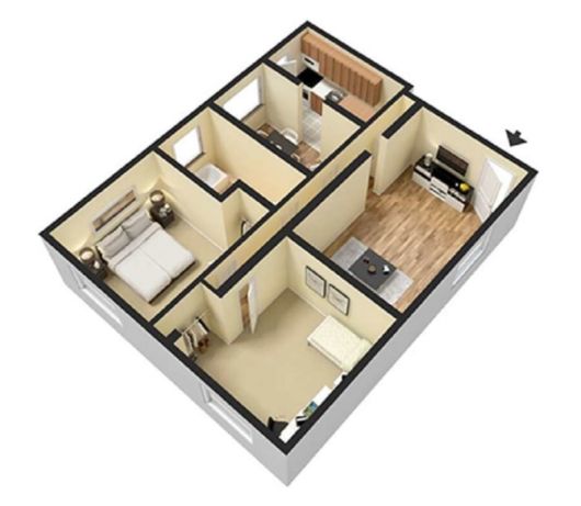 Plantas de casas pequenas simples