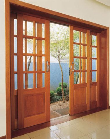 porta de correr tradicional