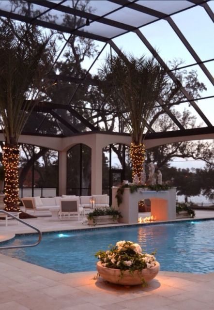 Casas de luxo: Com piscina