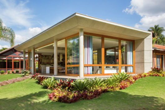 Casas de luxo: No campo rústica