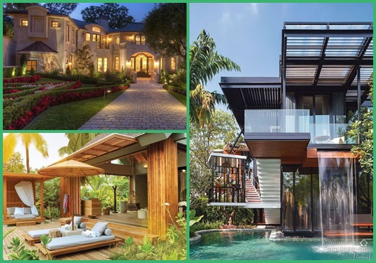 Casas de luxo: No campo inspirações