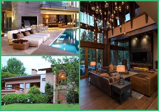 Casas de luxo: No campo inspirações