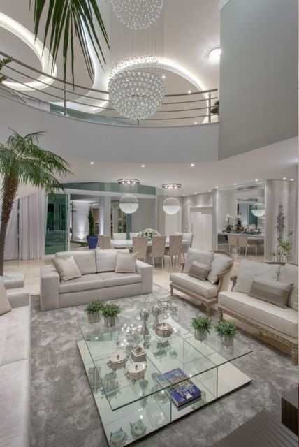 Casas decoradas: Decoração moderna clean