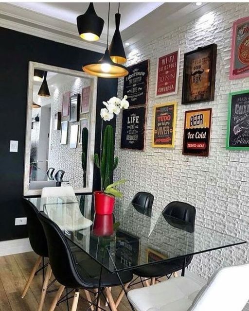 Casas decoradas: Decoração moderna com quadros