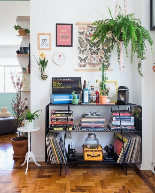 Casas decoradas: Decoração de casa pequena com planta