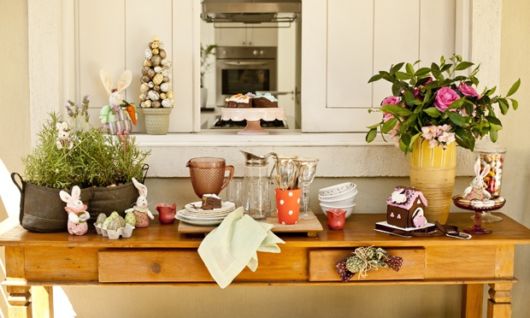Casas decoradas: Decoração de Páscoa