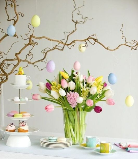 Casas decoradas: Decoração de Páscoa