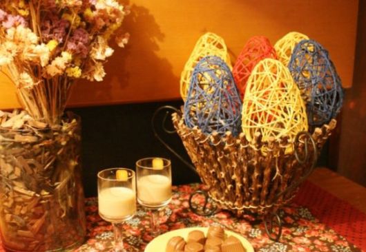 Casas decoradas: Decoração de Páscoa