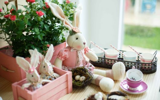 Casas decoradas: Decoração de Páscoa