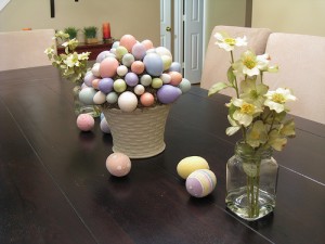 Casas decoradas: Decoração de Páscoa