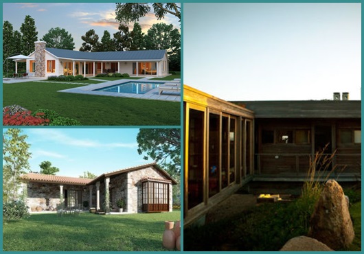 Casas em L: Modelos para se inspirar