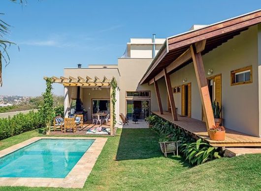 Edículas simples: Com piscina