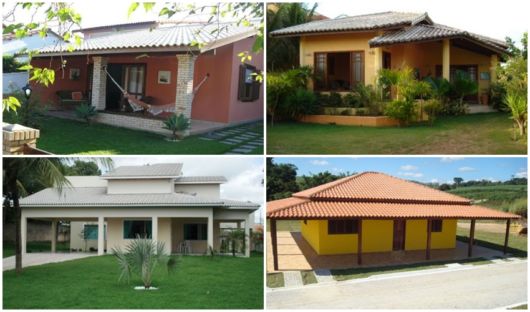 fachadas com varanda