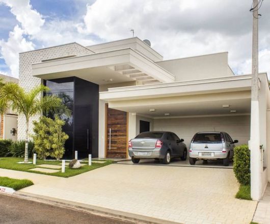 casa com garagem para 2 carros