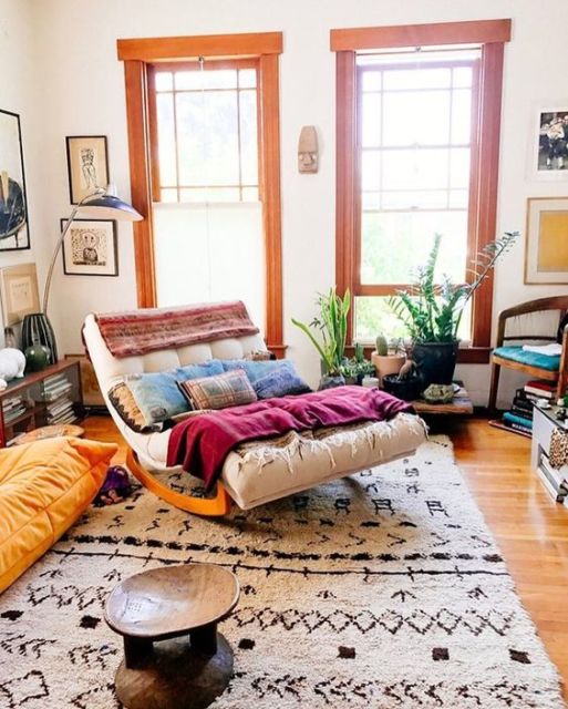 Janela de madeira para sala grande