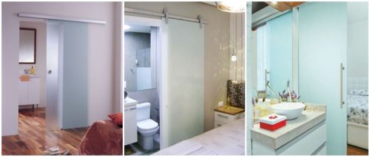 modelos de porta de vidro