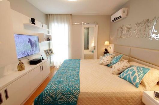 quarto de casal decorado