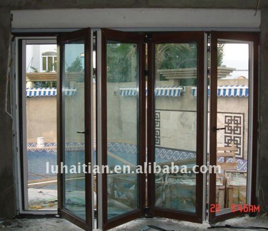 Porta Sanfonada de vidro