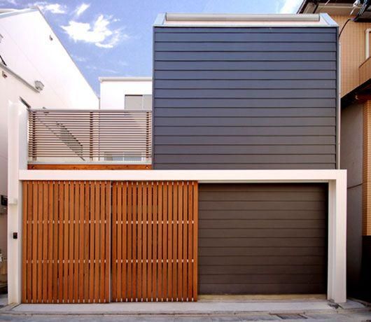 sobrado moderno com portão