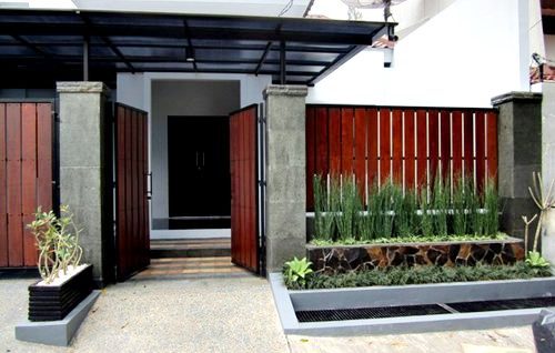 portão simples e pequeno