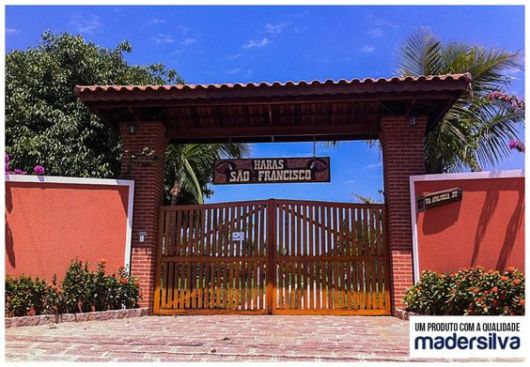 portão para casa rural