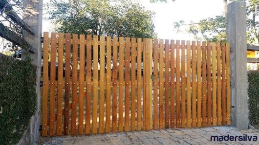 portão simples sítio