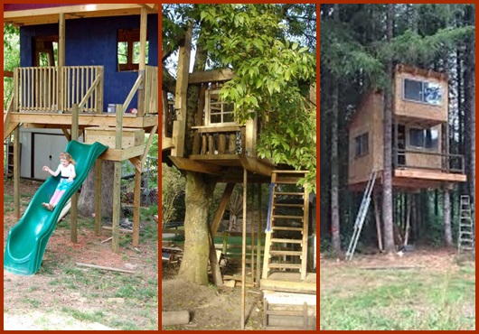 Casa na árvore: inspirações