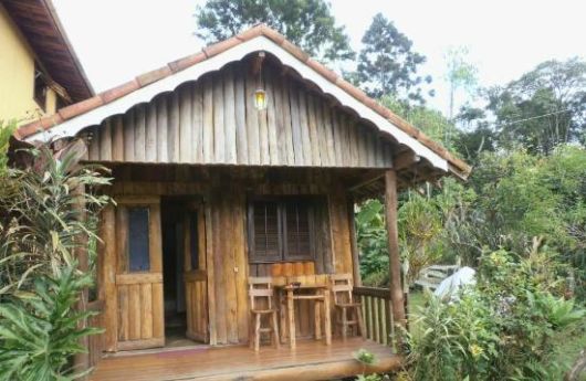 Casa rústica: Simples estilo cabana