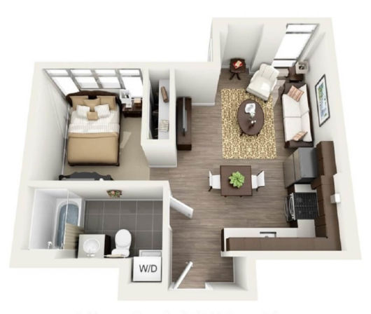 Plantas de casas pequenas e aconchegantes