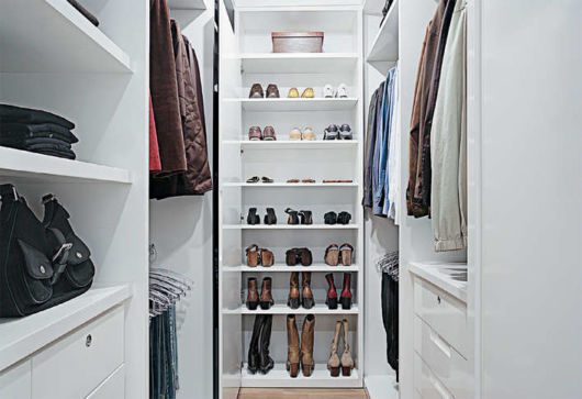 Closet pequeno: Para casal