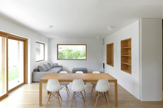 Decoração Minimalista: Sala branca e cinza