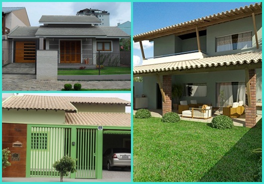 Fachadas de casas populares: Inspirações
