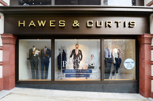 Fachadas em ACM: Loja de roupas