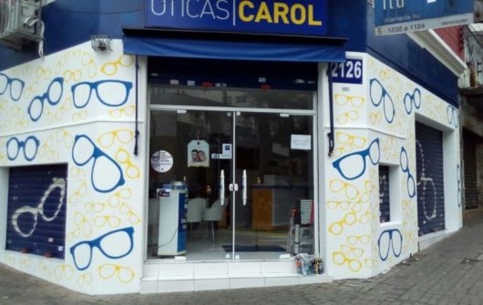 Fachadas em ACM: Ótica