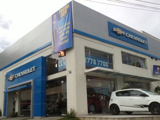 Fachadas em ACM: Concessionária