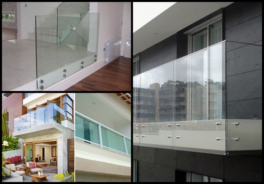 Guarda-corpo de vidro: Modelos para se inspirar