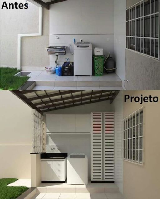 Lavanderia Pequena: Externa