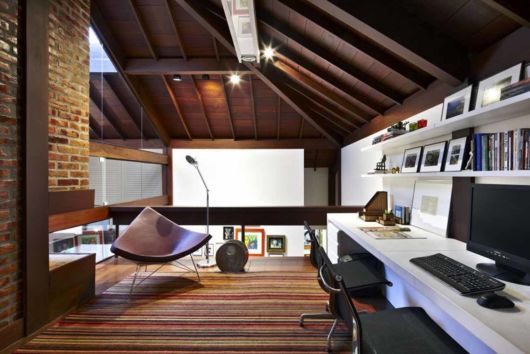 Mezanino para home office