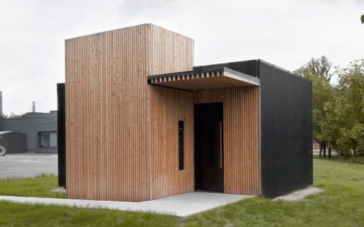 mini casa pré-fabricada