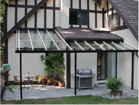 Modelos de telhados: Telhado de vidro